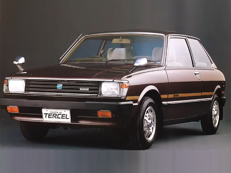 Toyota Tercel (AL11, AL12) 1 поколение, рестайлинг, хэтчбек 3 дв. (08.1980 - 04.1982)